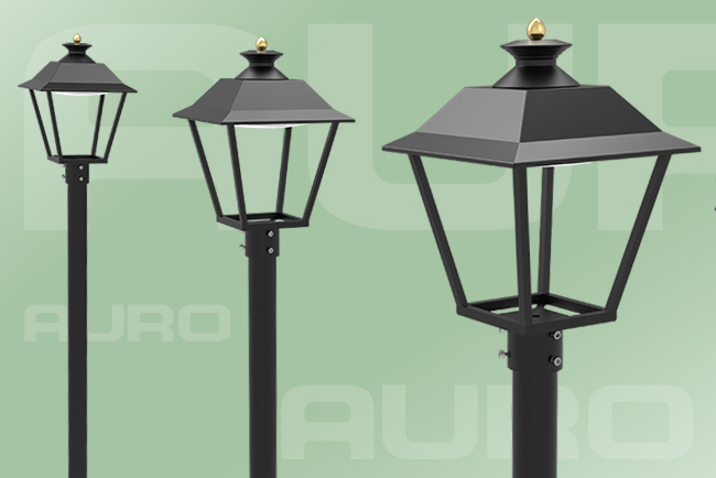 Уличные фонари AURO-GARDEN-CL1
